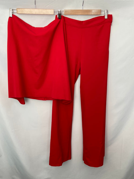 CHUCHU ET MOI. Total red party look TM