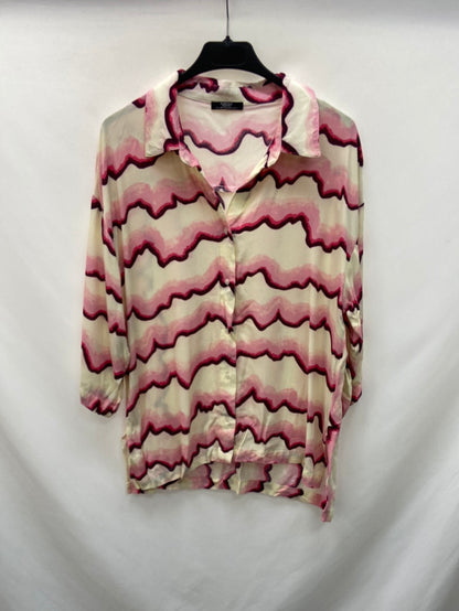 MARKET,PARFOIS.Camisa estampada T.M