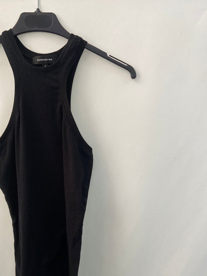 BARBARA BUI. Camiseta básica halter T.s