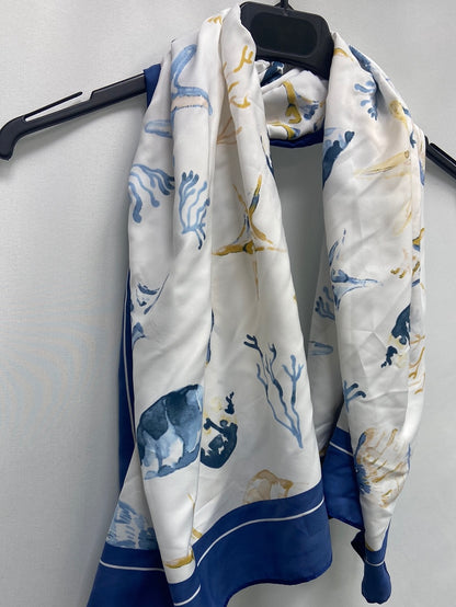 OTHER. Shell-print scarf