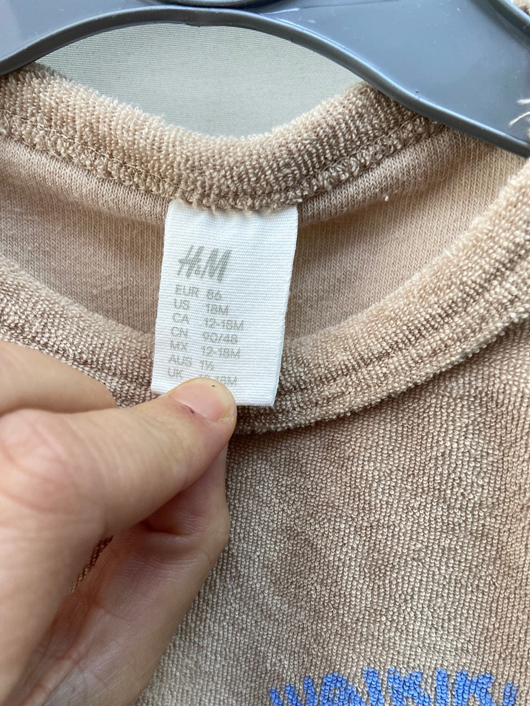 H&amp;M.Total look T.12-18 months