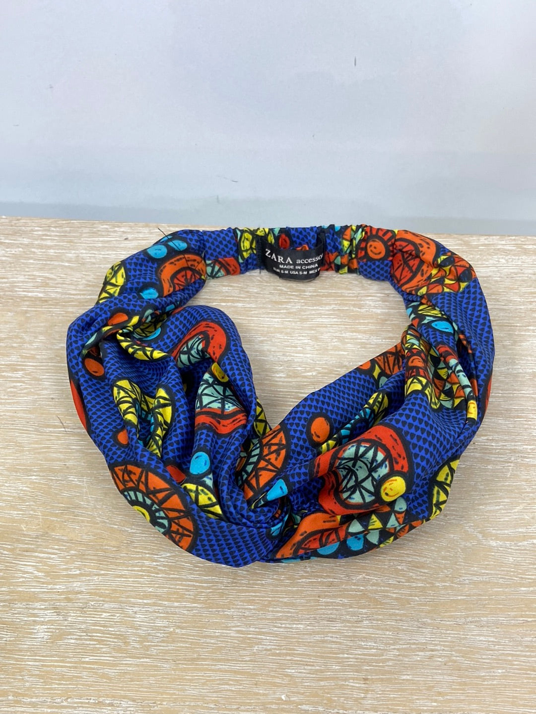 ZARA.Cinta pelo multicolor