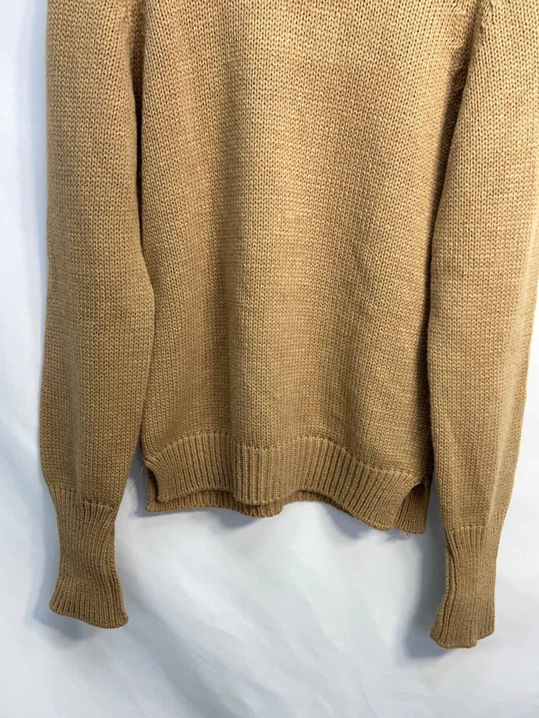 EASY WEAR.Jersey punto cuello vuelto T.38