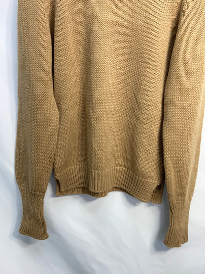 EASY WEAR.Jersey punto cuello vuelto T.38