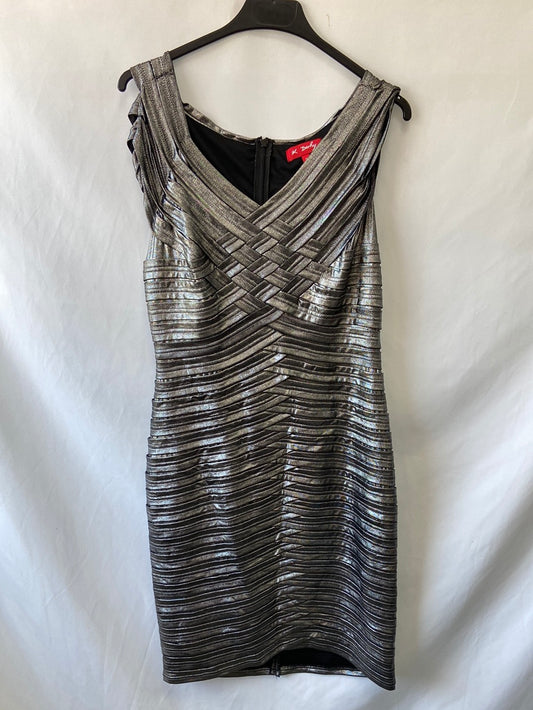 DERHY. Silver Ts dress