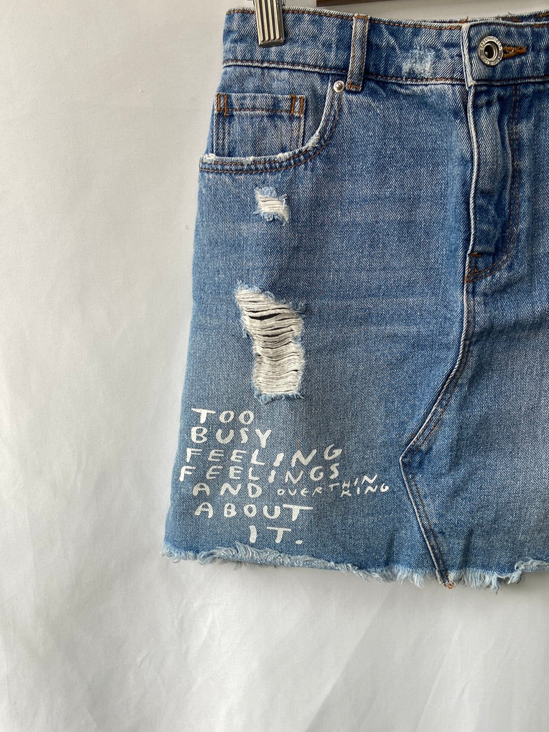 SPRINGFIELD. Falda denim T.XS/S