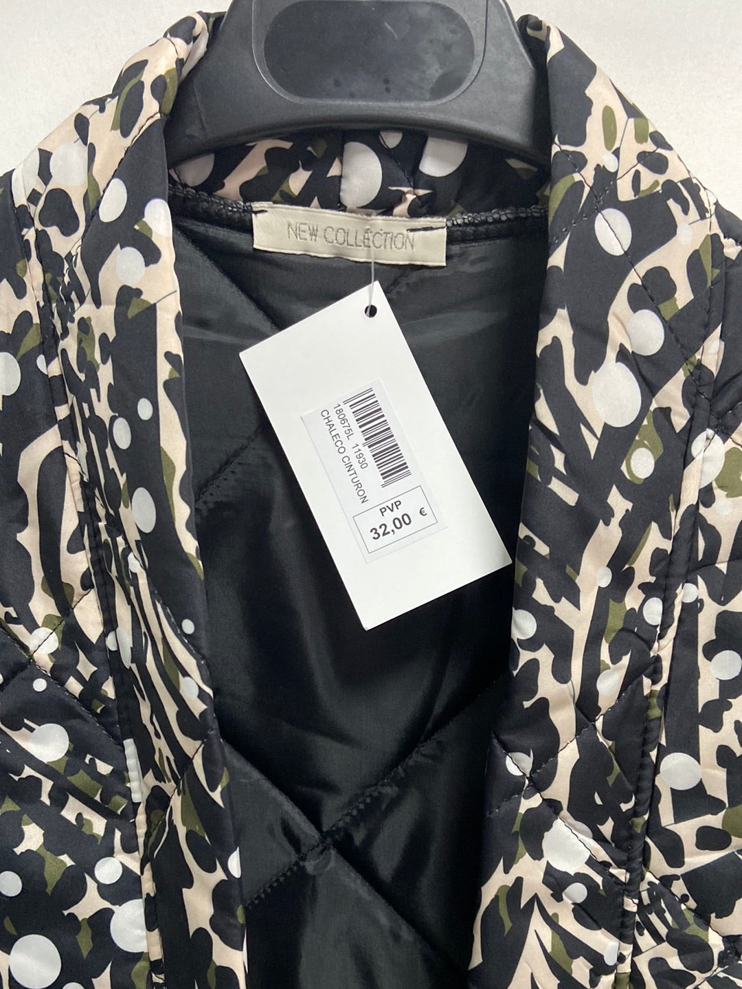 NEW COLLECTION.Chaleco acolchado print TU (s,m,l)