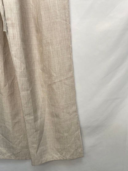 PRETTYLITTLETHING.Beige wide leg pants T.34