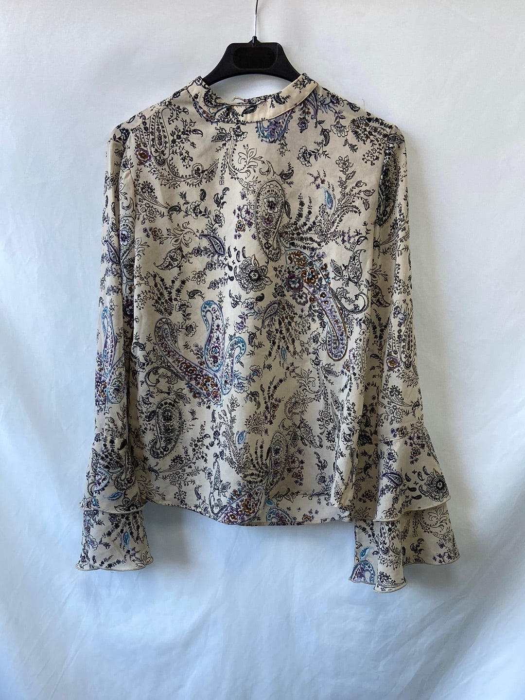 CALLIOPE.Blusa beige amebas T.M (Tara)