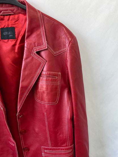 ARAUJO. Cazadora piel estilo vintage T.44(M/L)