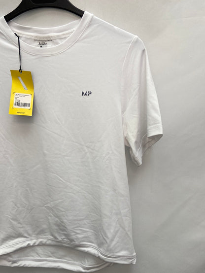 MP.Camiseta blanca deportiva T.XS