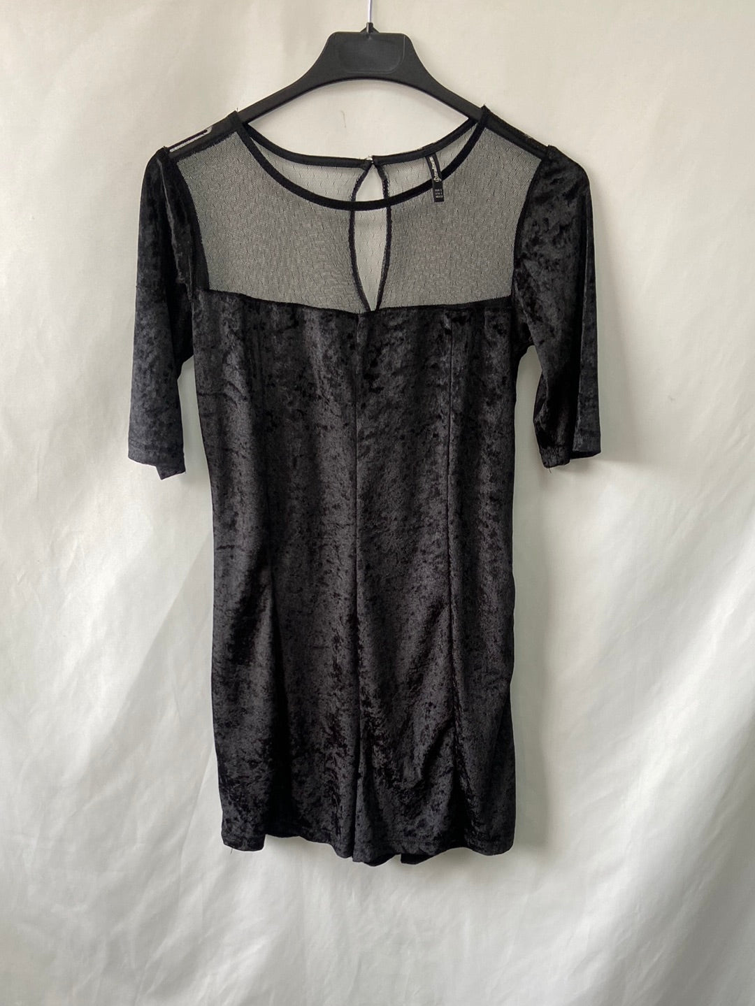 STRADIVARIUS.TS Double Texture Black Jumpsuit