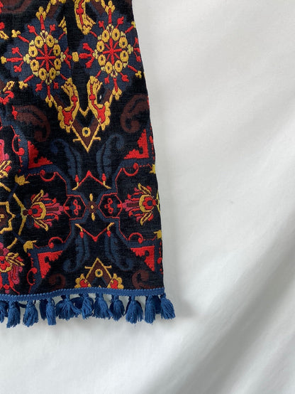 ZARA.Falda corta paño T.XS