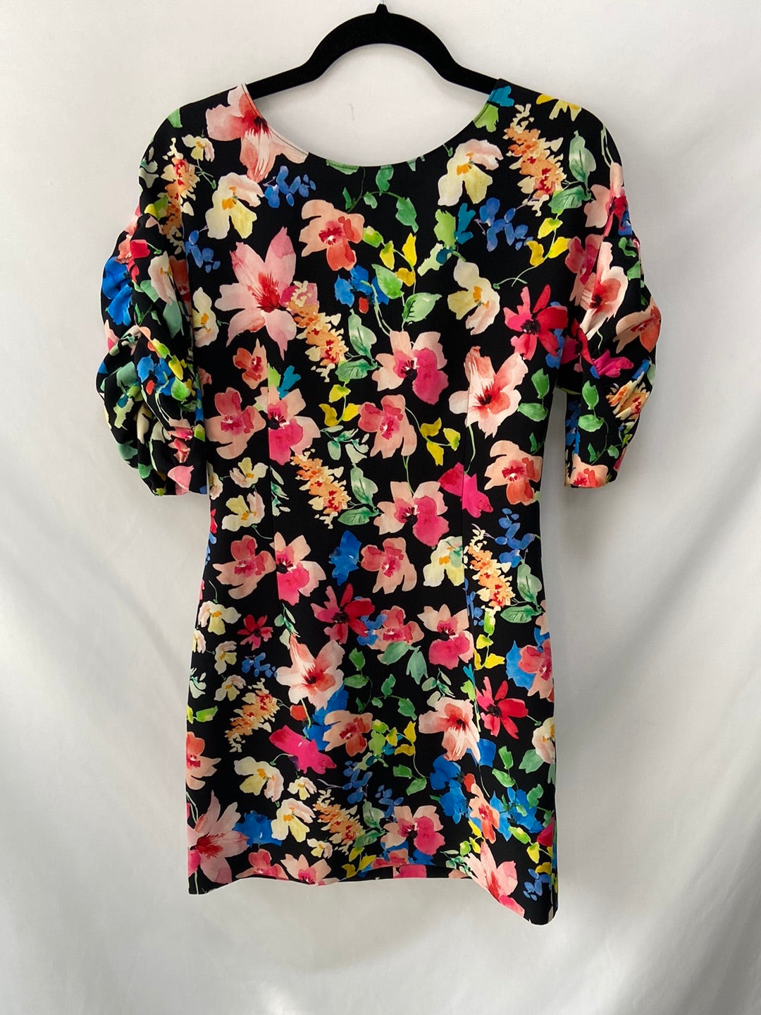 OTRAS.Vestido corto flores TU (M)