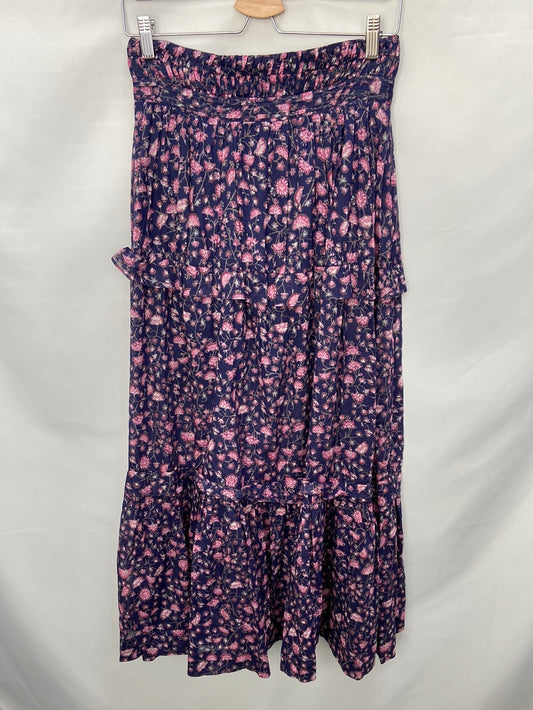 ISABEL MARANT ÉTOILE.Long ruffled skirt T.36