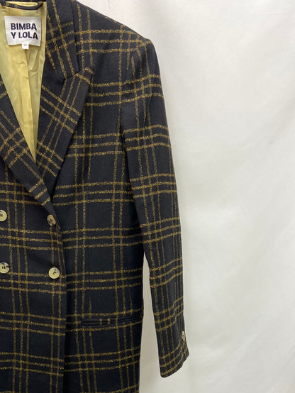 BIMBA Y LOLA. Checkered blazer S.40 (m)