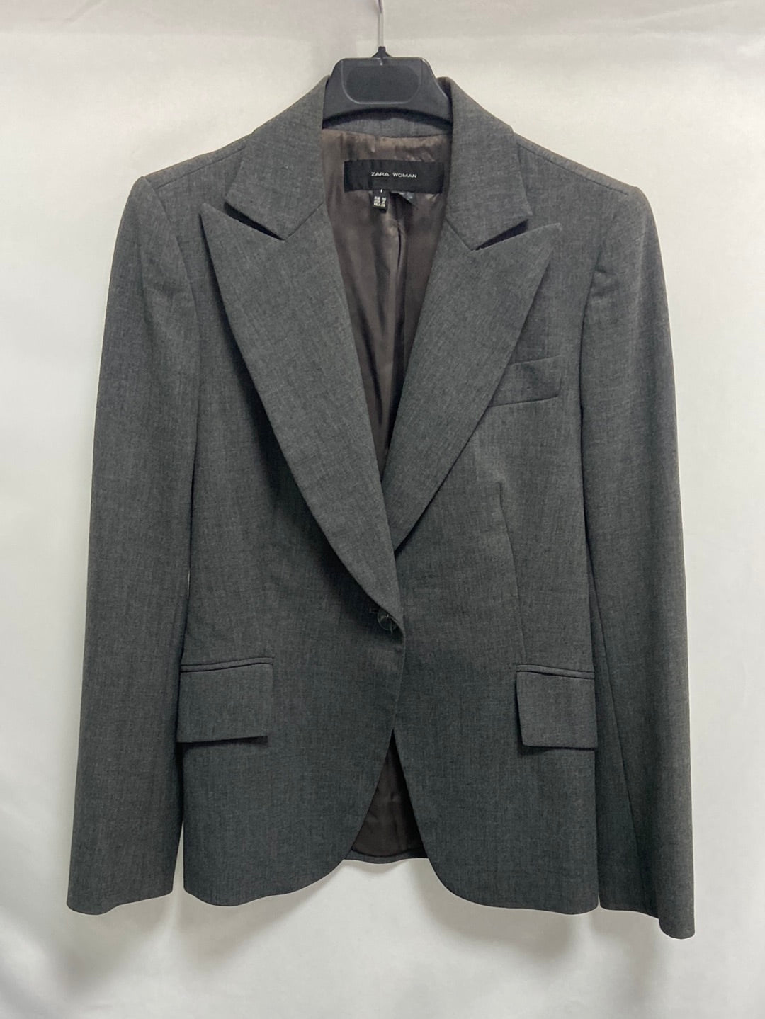 ZARA. Classic gray blazer T.36