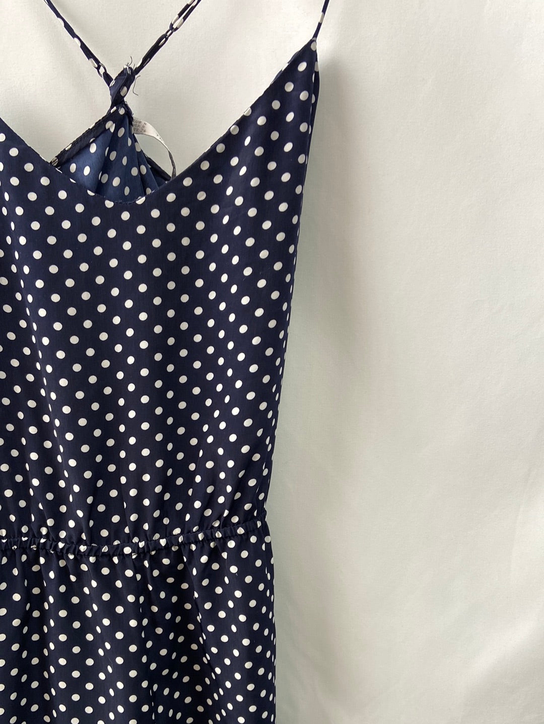 ZARA. TS polka dot short jumpsuit