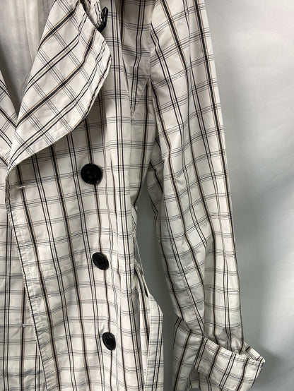 ZARA.Trench cuadros T.L