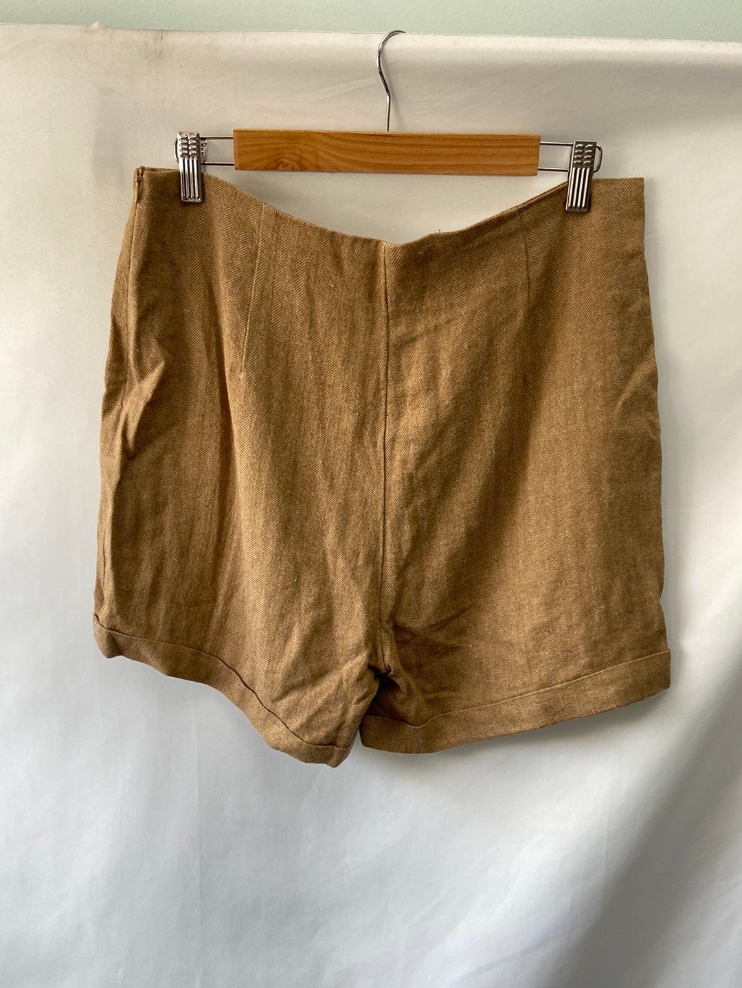 MANGO. Pantalón lino T.L