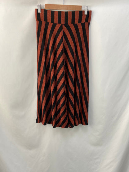 TRUCCO. falda midi rayas T.M