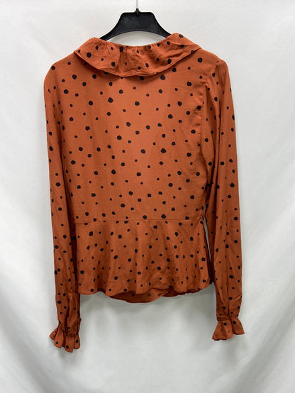 PRIMARK. Blusa teja lunares T.38