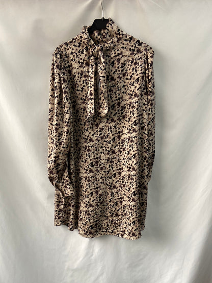 MANGO. Short Ts printed dress