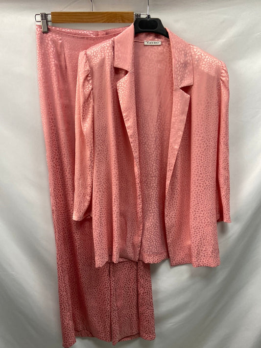 CAYRO.Total look rosa estampado T.xs/s (TARA)