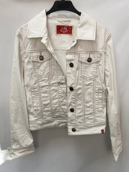 EDC. Cazadora denim blanca  T.s