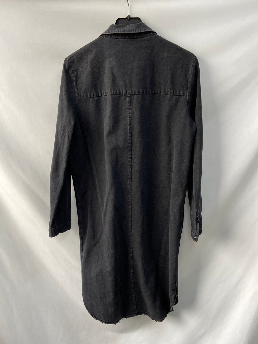 ZARA. Black washed effect overshirt Tm