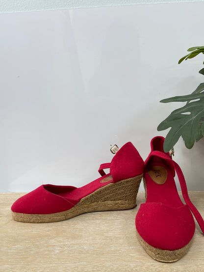 TCK.Alpargatas rosa oscuro T.37