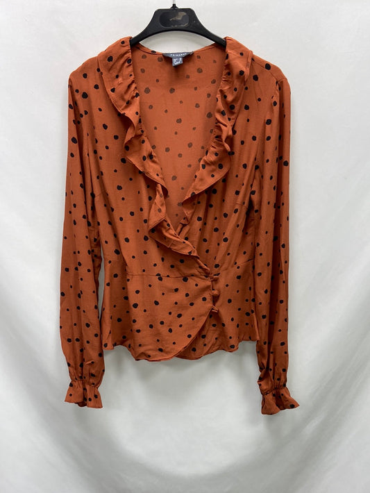 PRIMARK. Polka dot blouse, size 38