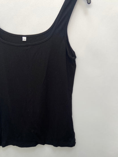 OTRAS.Camiseta básica negra tirantes T.40(m)