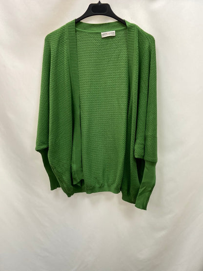 CARMELA CARAMELA.Green knit cardigan TM