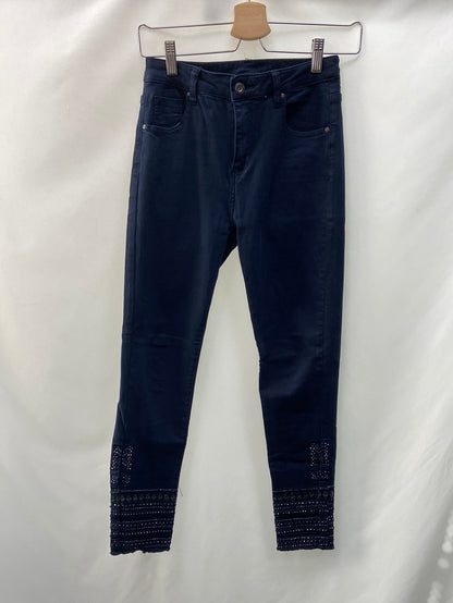 OTRAS.Vaqueros azules pedrería T.34