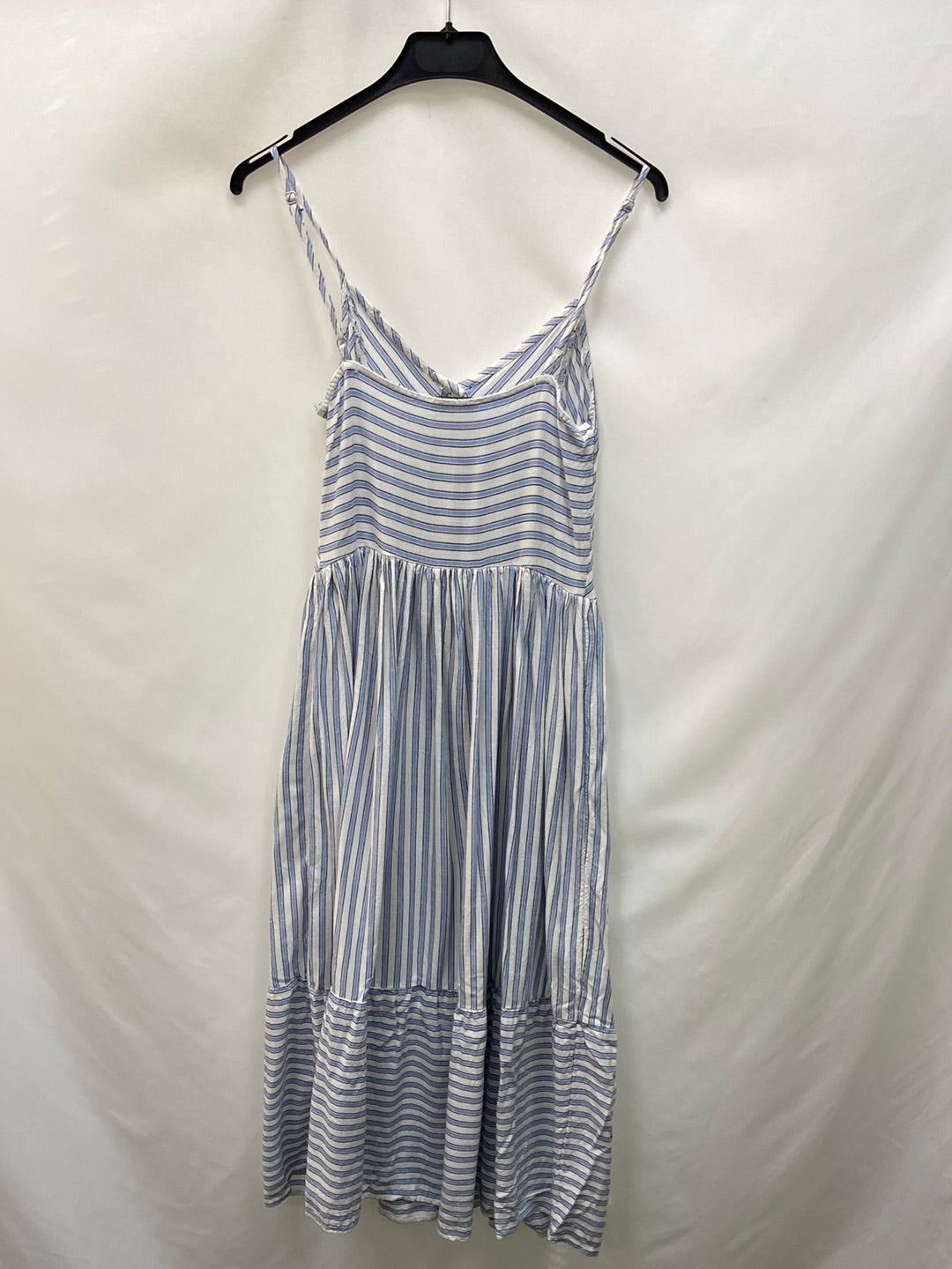 C&A.Vestido midi rayas T.34