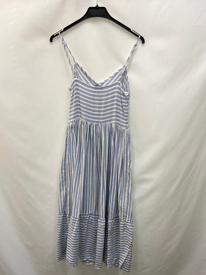 C&A.Vestido midi rayas T.34