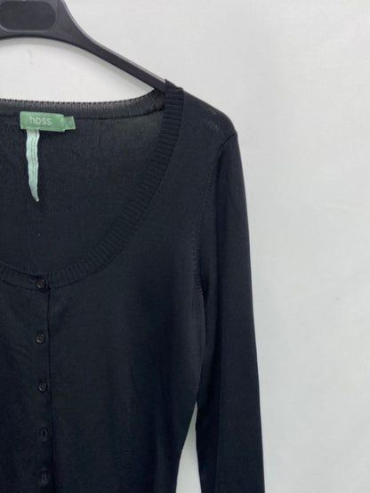 INTROPY. Ts black basic cardigan