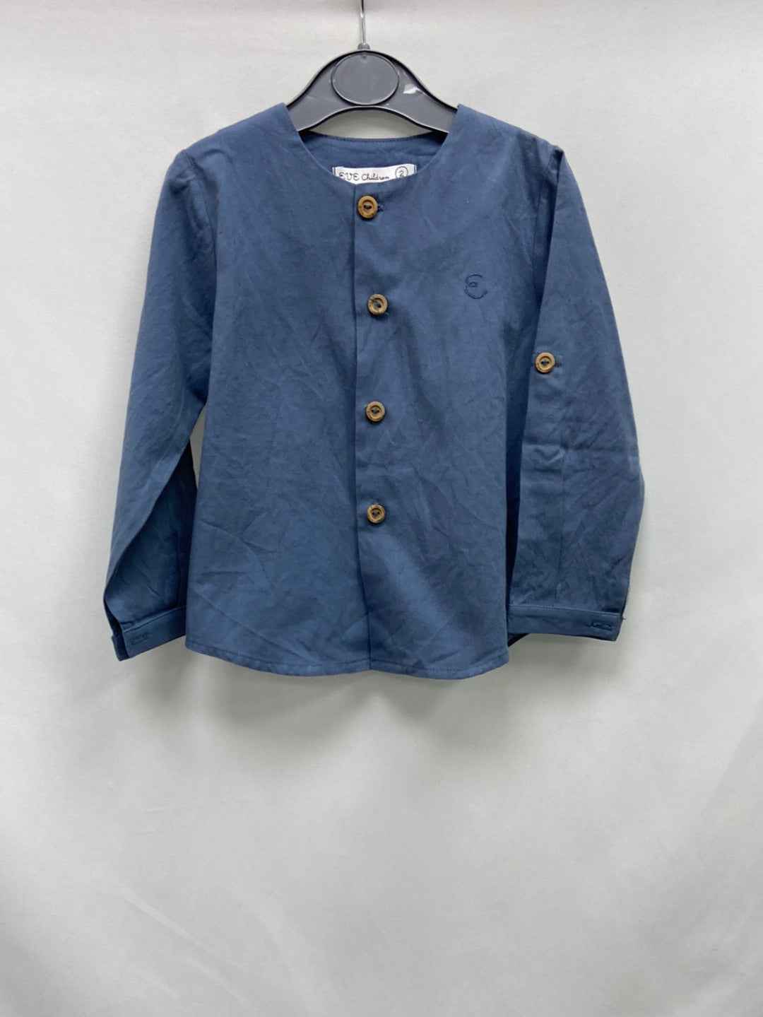 EVE CHILDREN. Blusa azul T.2 años