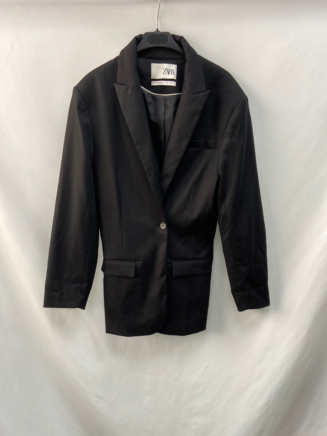 ZARA KAIA. Black fitted blazer T.xs