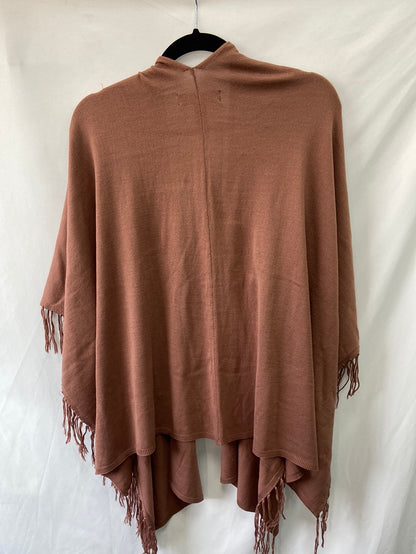 FOREVER21.Bufanda estilo poncho  nude T.M/L