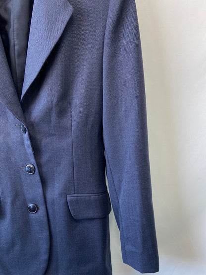 VILAGALLO.Blazer clásica azul T.36
