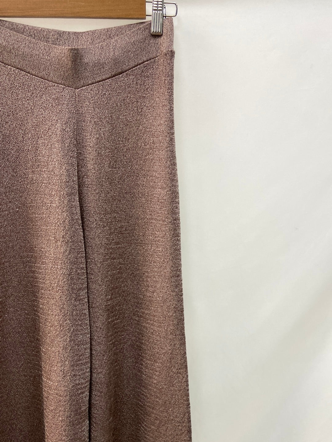 ZARA.Pantalones anchos punto T.M