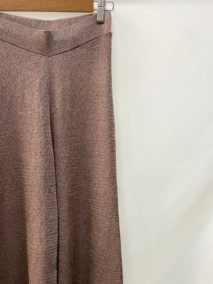 ZARA.Pantalones anchos punto T.M