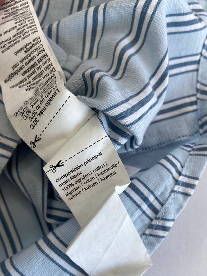 GOCCO. Camisa rayas azules T.12-18m