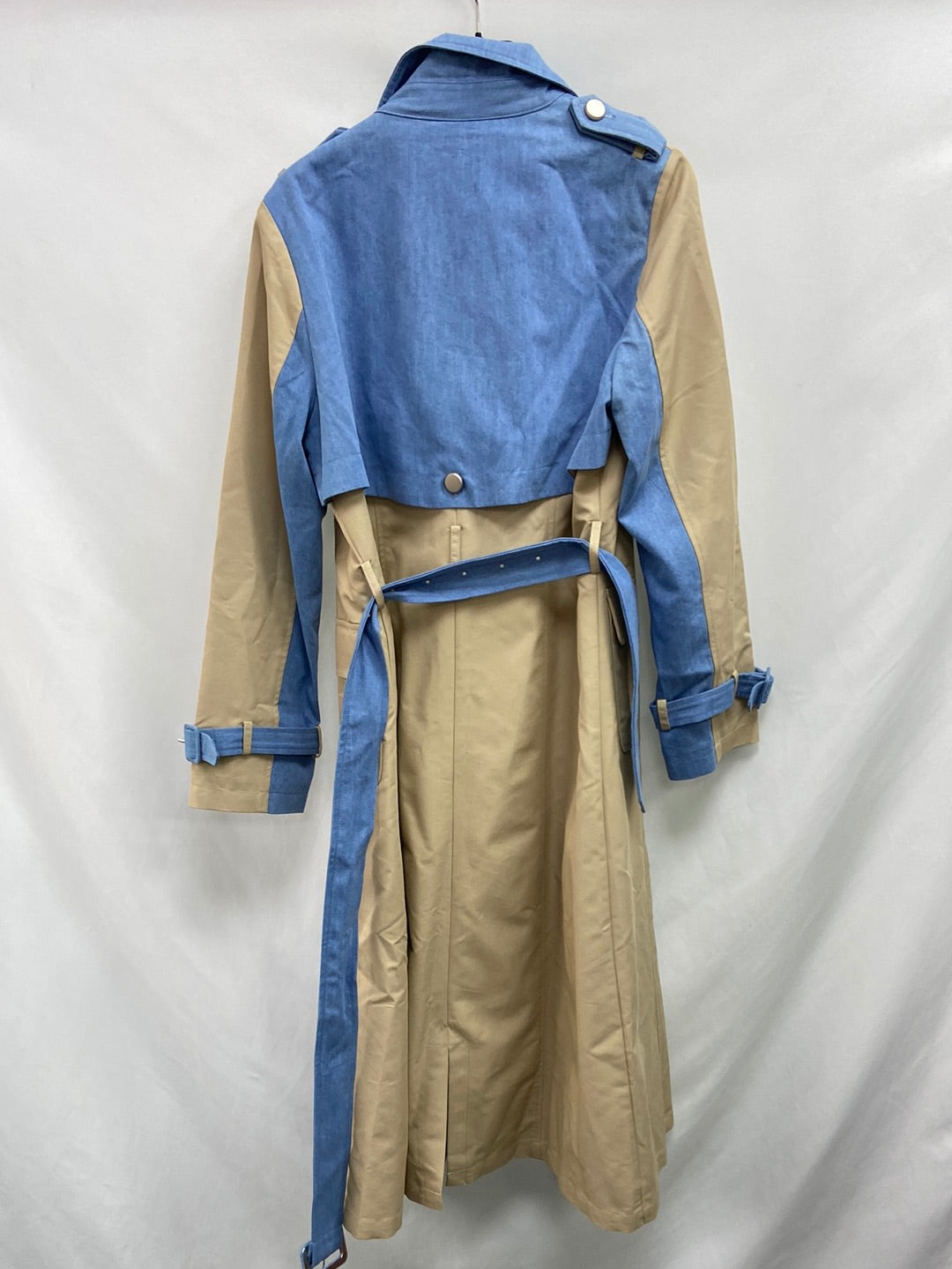 COOSY.Two-tone trench coat TM