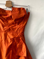 KAREN MILLEN. Vestido naranja T. 34