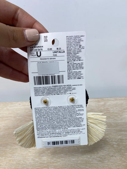 MANGO.Pendientes abanicos