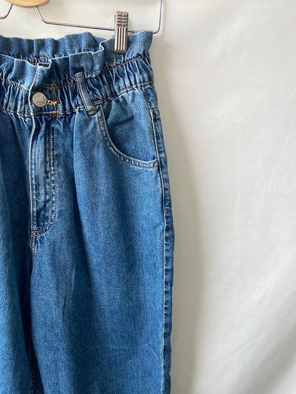 ZARA. pantalon vaquero fluido slouchy T.s