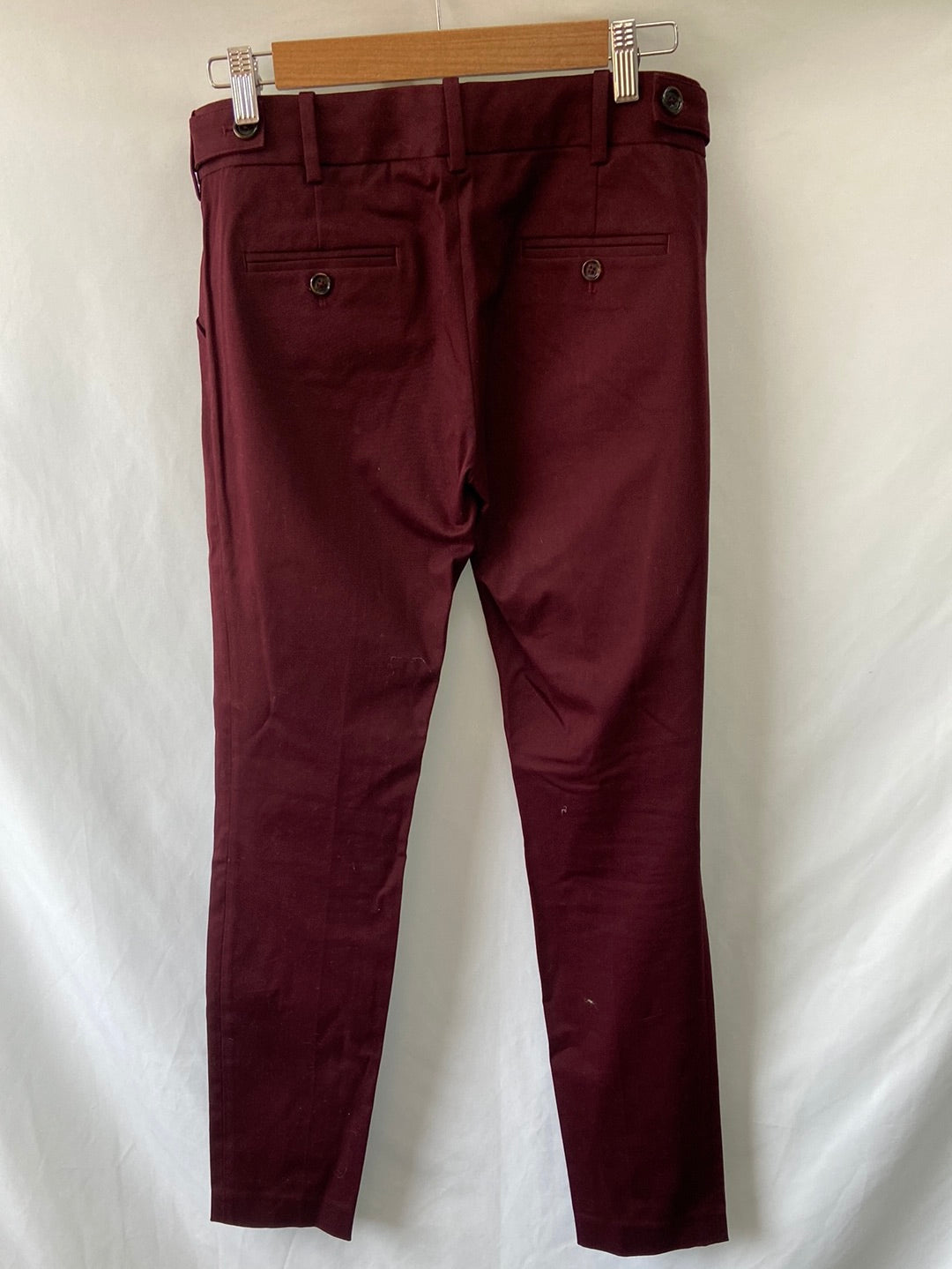 MASSIMO DUTTI. Burgundy dress pants S.36